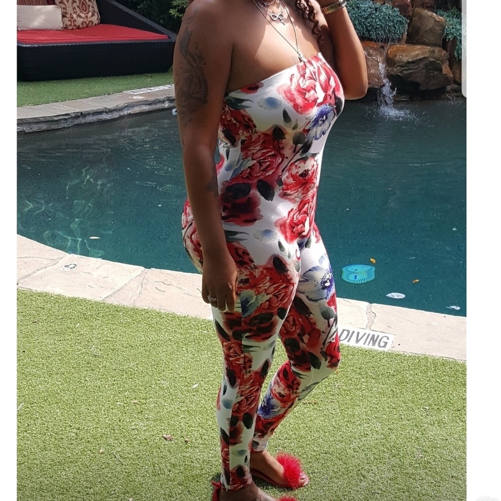 Floral Romper